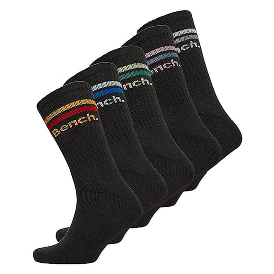 5 Paar Heren Crew Katoenen Sokken - Ademende Sport Athletic Sokken - Image 1
