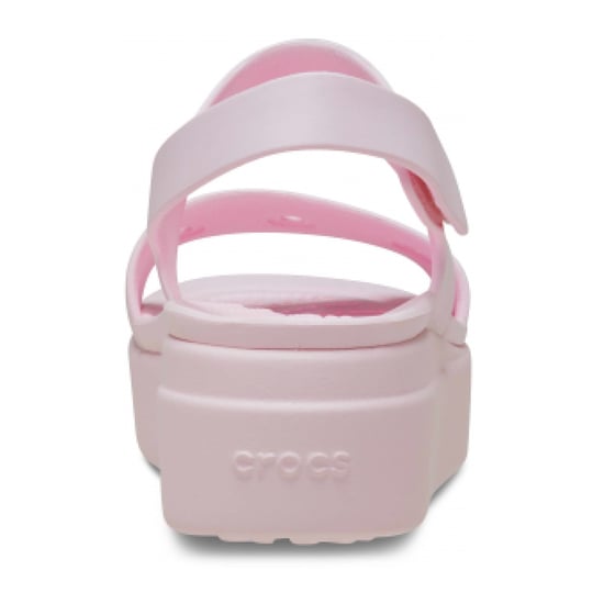 Dames Crocs Brooklyn 4U Sandalen in Roze - Image 4