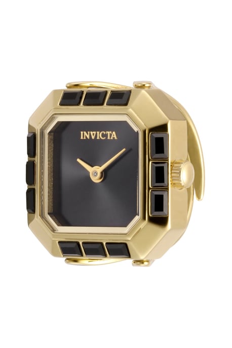 Invicta Mini 49584 Dames Horloge - Quartz Uurwerk - Roestvrij Staal met zwarte Wijzerplaat - 21mm - Image 4