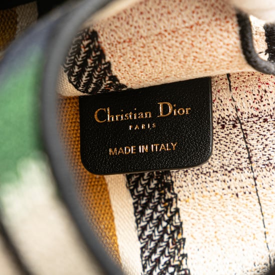 Dior Boek Tote Multikleur Gestreept - Image 6