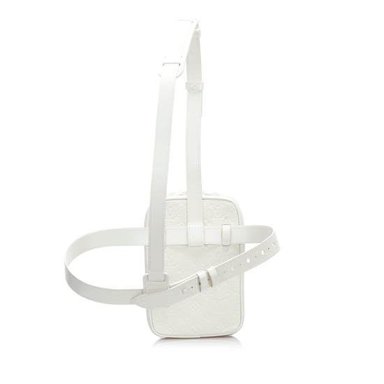 Monogram Leren Schoudertas - Image 4
