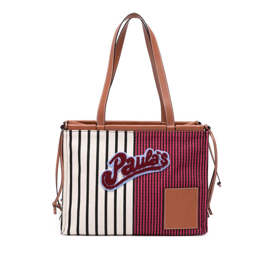 Paula Ibiza Tote Bag Gestreept Canvas - Image 1