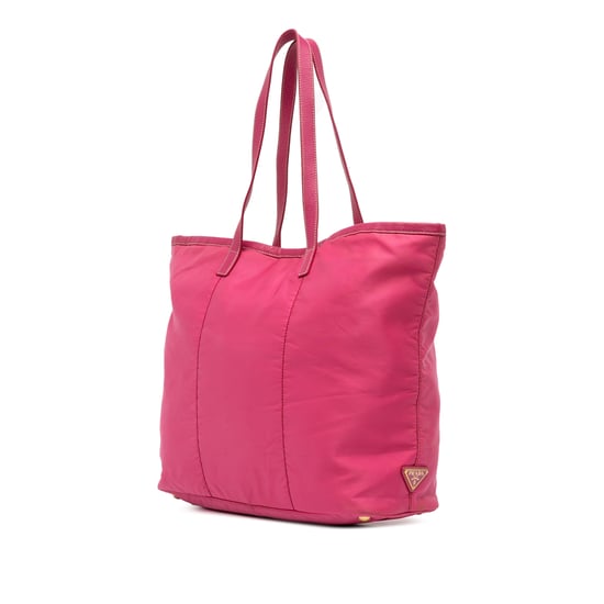 Roze Nylon Schoudertas - Image 2