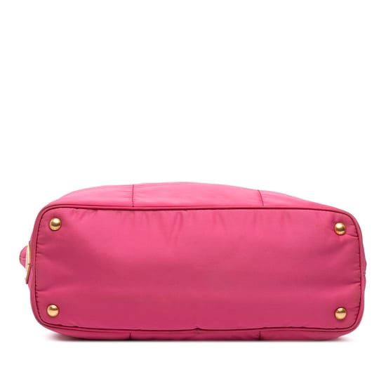 Roze Nylon Schoudertas - Image 3