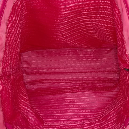 Roze Nylon Schoudertas - Image 4