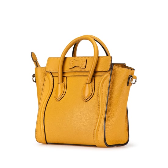 Nano Luggage Totebag Gele Leren - Image 2