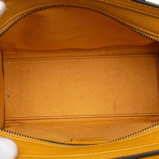 Nano Luggage Totebag Gele Leren - Image 4