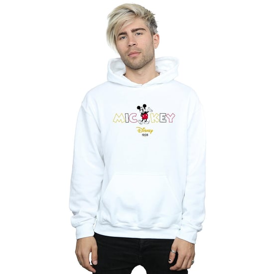 Disney Heren Mickey Mouse 1928 Hoodie (Wit) - Image 2