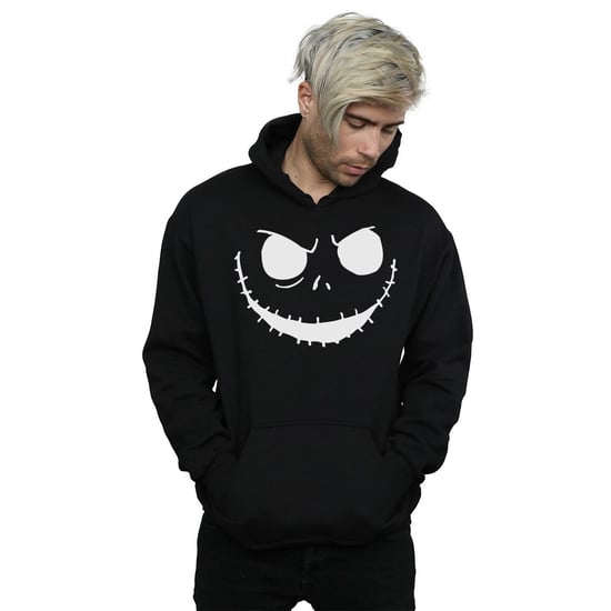 Disney Heren Nightmare Before Christmas Jack's Face Bold Hoodie (Zwart) - Image 2