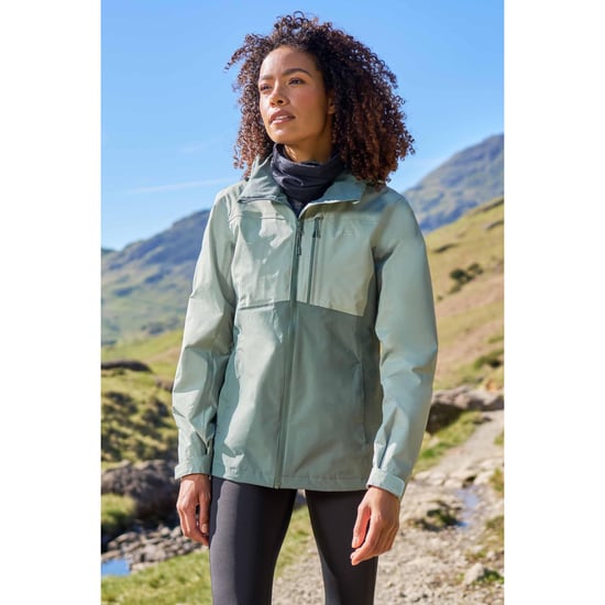Mountain Warehouse Dames/Dames Rainforest II Extreme Waterdichte Jas (Licht Khaki) - Image 1