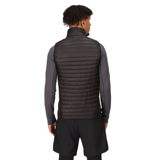 Regatta Professional Heren Gewatteerd Hybride Gilet (Zwart/Klassiek Rood) - Image 4