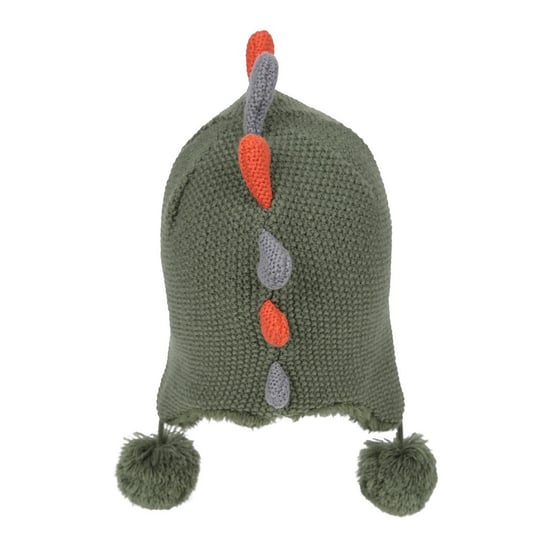 Mountain Warehouse Kinder Draak Kunstbont Gevoerde Muts en Handschoenen Set (Groen) - Image 2