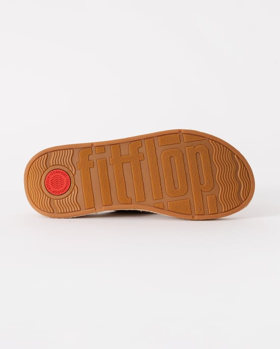 F-Mode Flatform Sandalen in Tan - Image 6