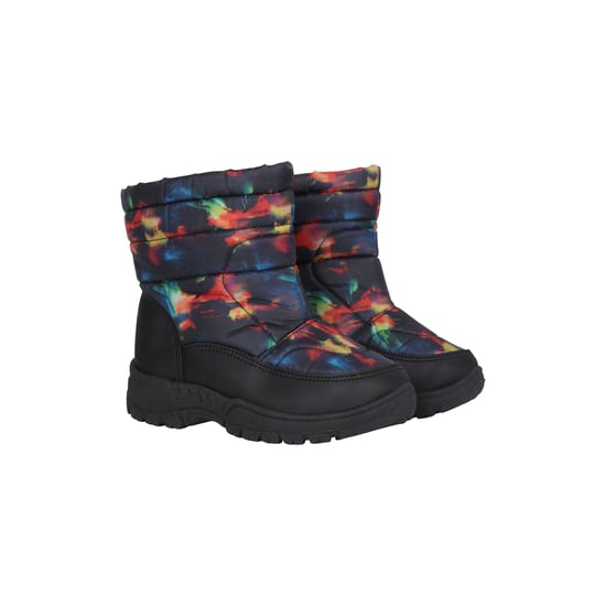 Mountain Warehouse Toddler Caribou Adaptive Tie Dye Snow Boots (Rood) - Image 1
