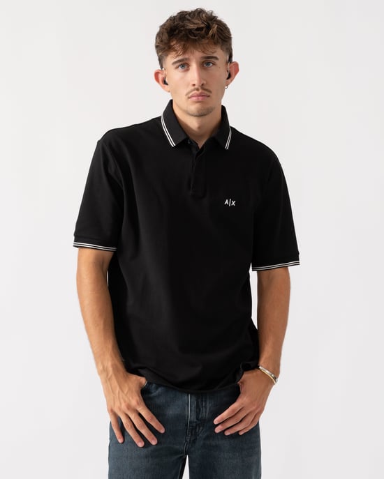 UC001 Poloshirt Poloshirt in Zwart - Image 1