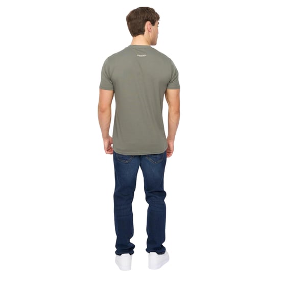 Crosshatch Mannen Moules T-Shirt (Olijf) - Image 2