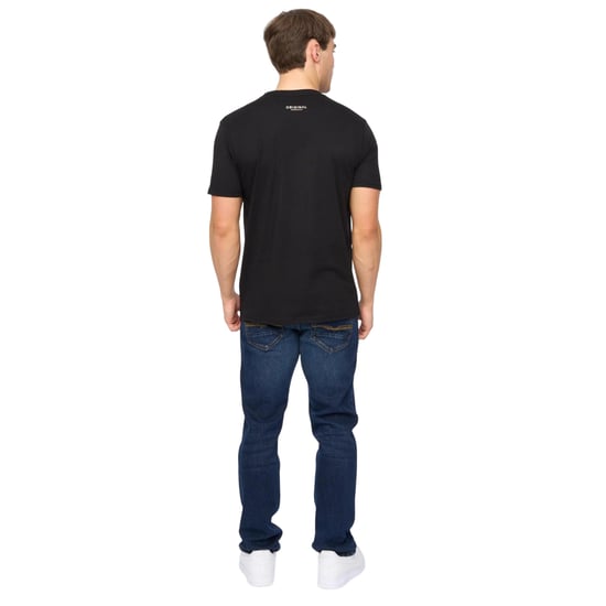 Crosshatch Heren Moules T-shirt (Zwart) - Image 2