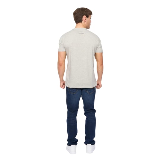 Crosshatch Mannen Moules T-shirt (Grijs Gemêleerd) - Image 2