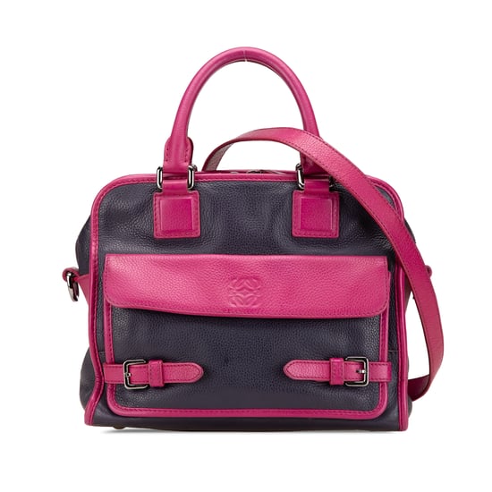 Leren Schoudertas Handtas Bicolor Ontwerp - Image 1
