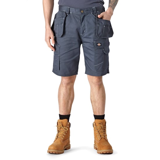 Dickies Redhawk Pro Werk Polyester Heren Grijze Werkshorts - Image 1