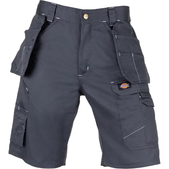 Dickies Redhawk Pro Werk Polyester Heren Grijze Werkshorts - Image 4