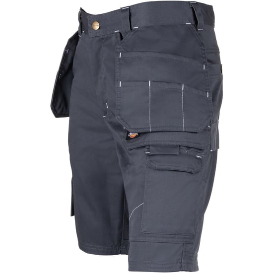Dickies Redhawk Pro Werk Polyester Heren Grijze Werkshorts - Image 6