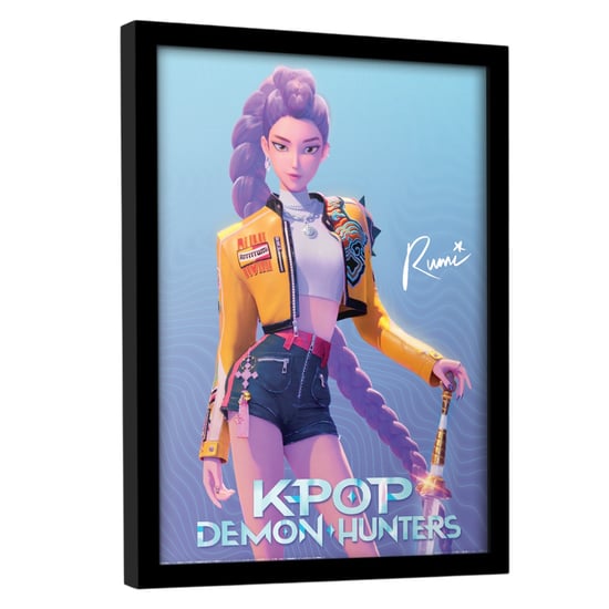 K-Pop Demon Hunters Rumi ingelijste poster (Veelkleurig) - Image 2