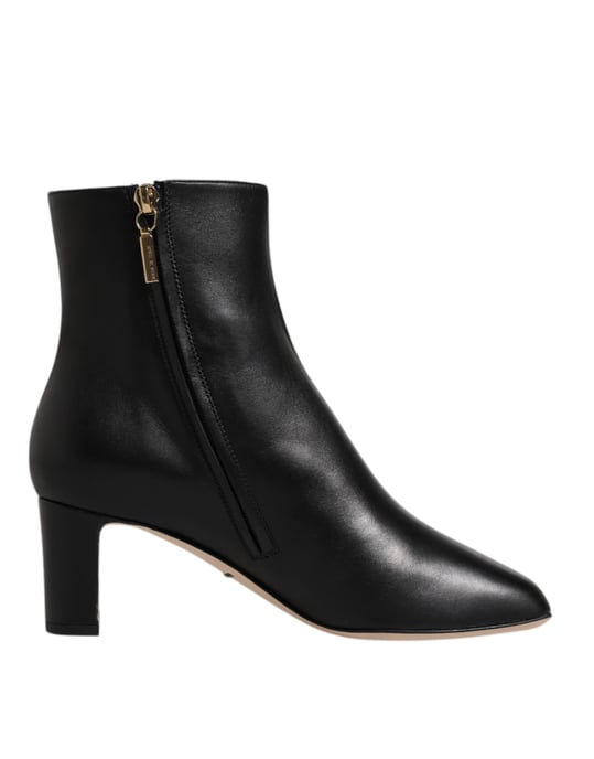 Dolce Gabbana Bc1424 Leren Enkellaarsjes - Image 1