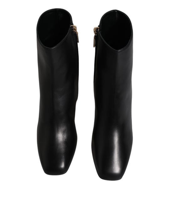 Dolce Gabbana Bc1424 Leren Enkellaarsjes - Image 3