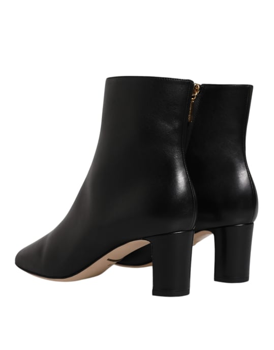 Dolce Gabbana Bc1424 Leren Enkellaarsjes - Image 5