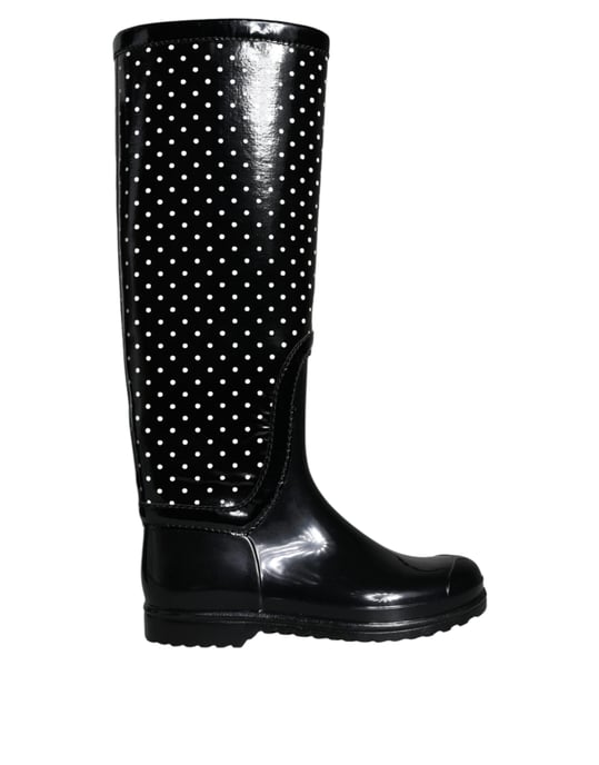 Glinsterende Polka Dot Regenlaarzen - Image 1