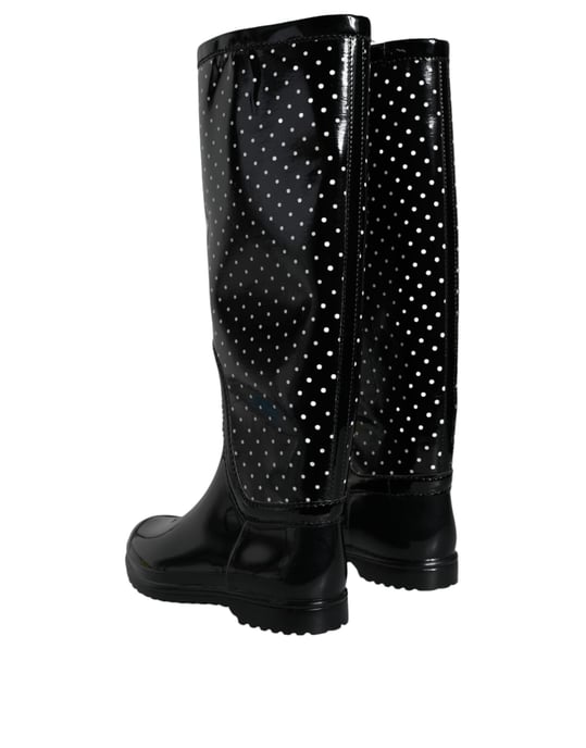 Glinsterende Polka Dot Regenlaarzen - Image 4