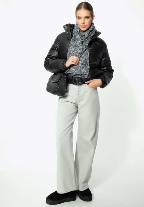 Wittchen Dames PUFF-jas in zwart imitatieleer - Image 5