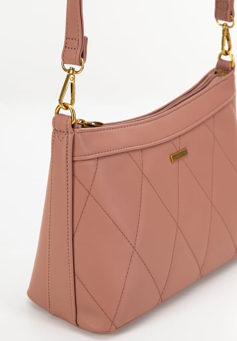 Wittchen Dames Baguette Tas in eco-leer met stiksels - Image 4
