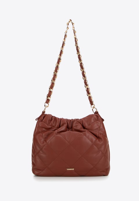 Wittchen Dames rode eco-leren tas met ketting - Image 2