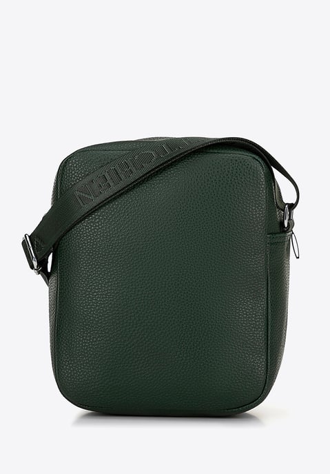 Wittchen Heren Kleine Messenger Bag in Groen Eco-leer - Image 3