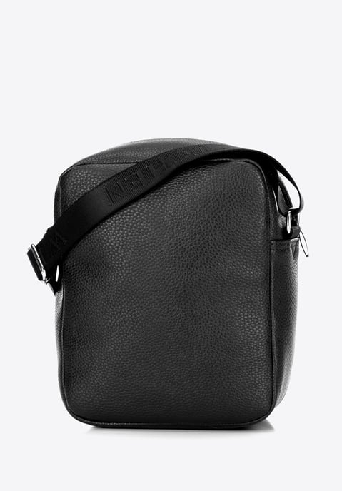 Wittchen Heren Kleine Messenger Bag in Zwart Eco-leer - Image 2