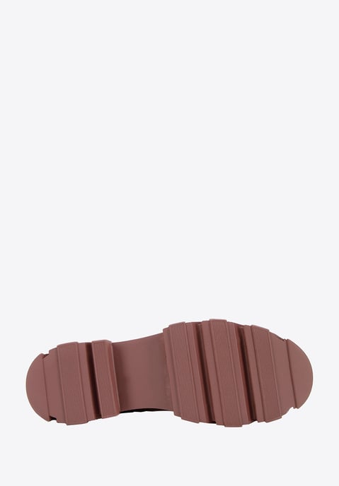 Wittchen Dames Leren Platform Chelsea Boots Kersen Natuurlijk Leer - Image 4