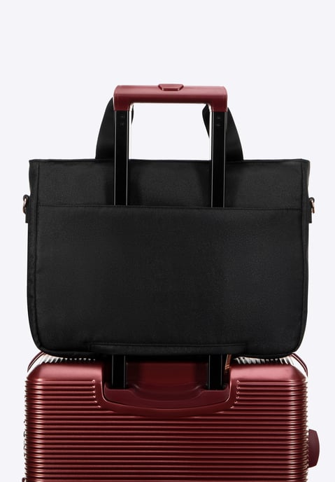 Wittchen Dames 14" Laptoptas met Quilting, Zwart - Image 4