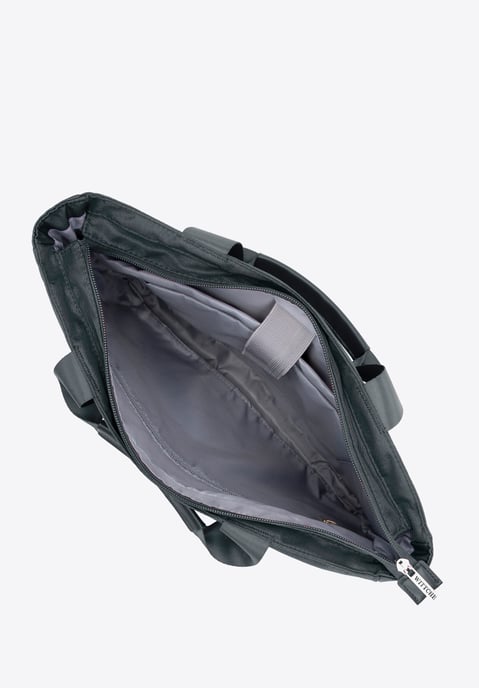Wittchen Dames 14" Laptoptas met Quilting, Grijs Polyester - Image 2