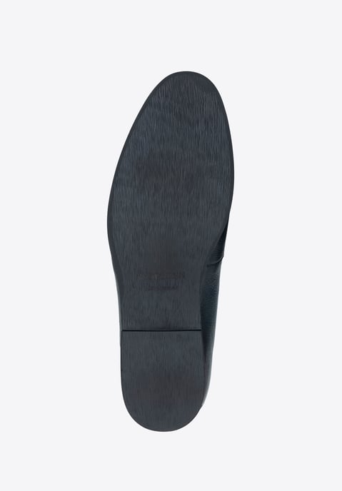 Wittchen Heren Leren Loafers met Kwastje, Marineblauw, Natuurlijk Leer - Image 5