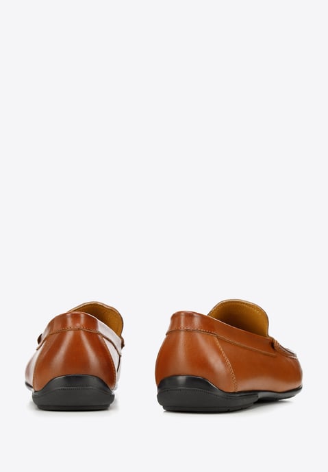 Wittchen Heren Leren Loafers met Kwastjes, Bruin, Natuurlijk Leer - Image 4