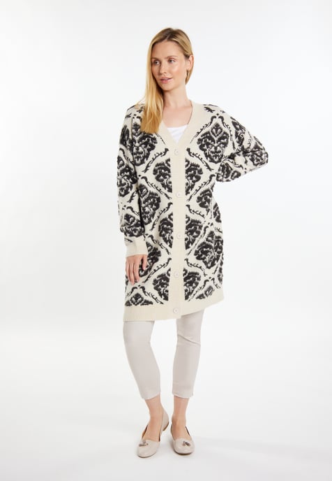 usha Vest Dames Crème veelkleurig - Image 2