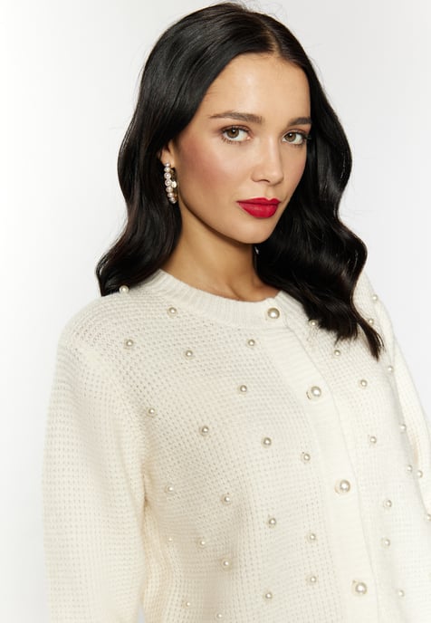 Faina Vest Dames wolwit - Image 5