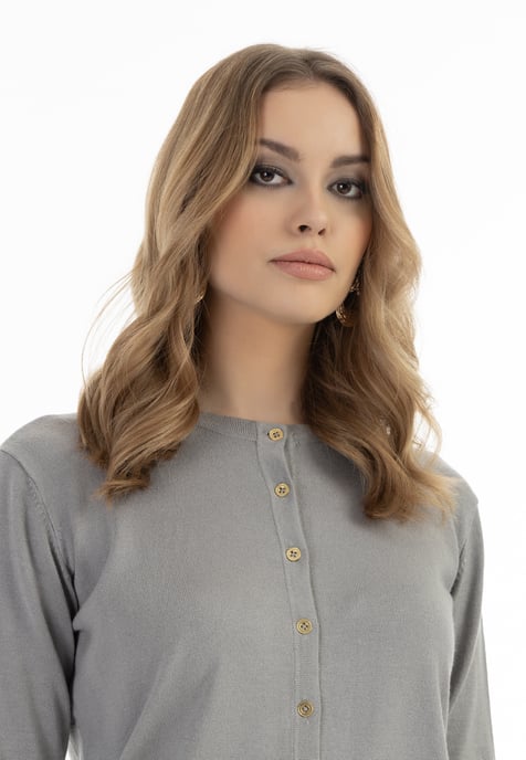 Faina Vest Dames grijs - Image 5