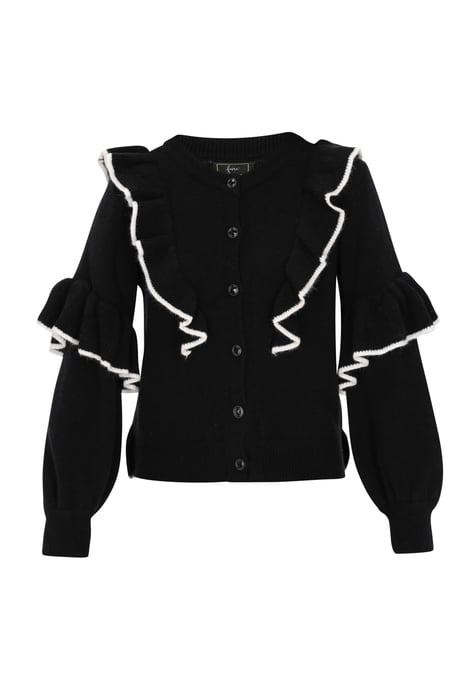 Faina Vest vrouwen zwart-wit - Image 1