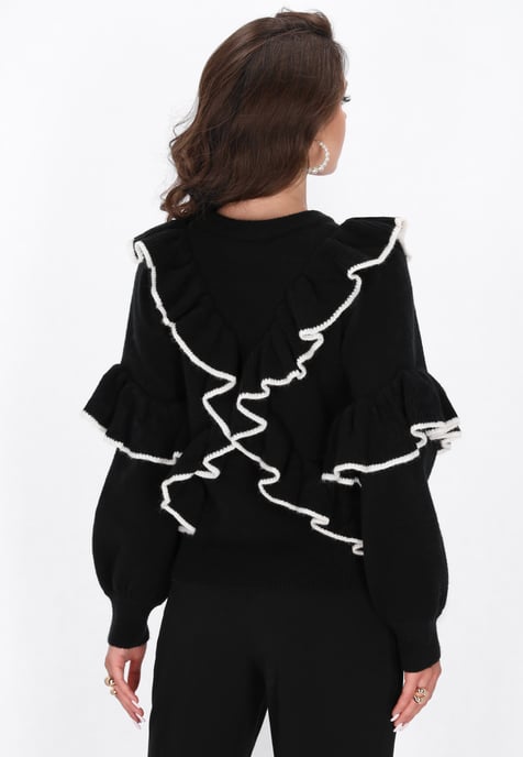 Faina Vest vrouwen zwart-wit - Image 4