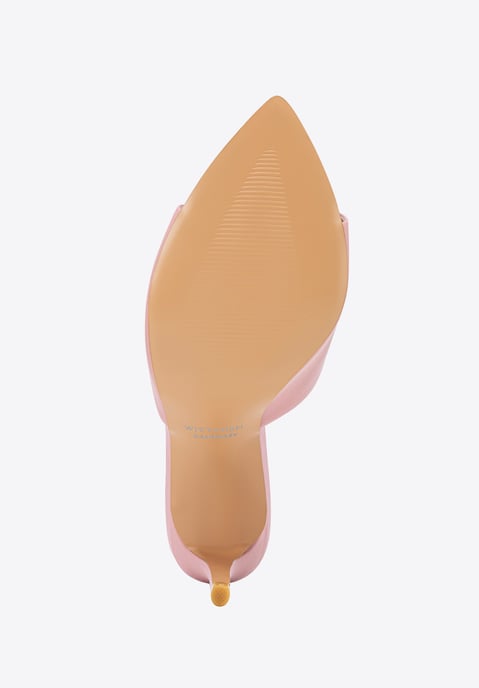 Wittchen Roze leren muiltjes met hak voor dames - Image 6
