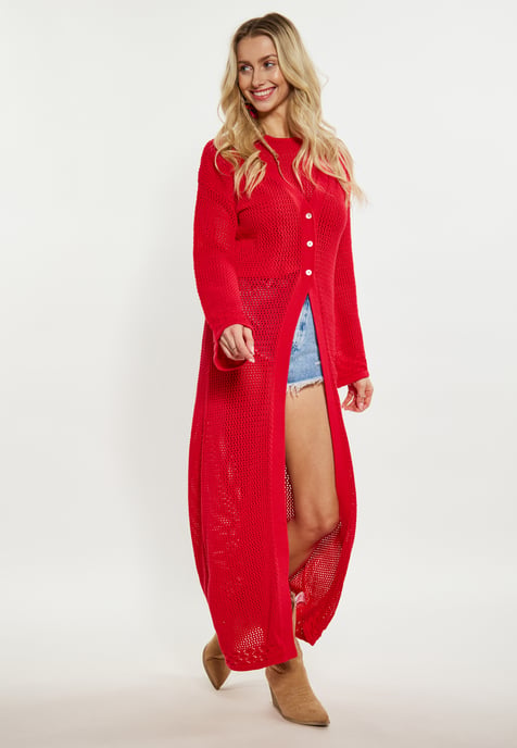 IZIA Vest Dames rood - Image 3