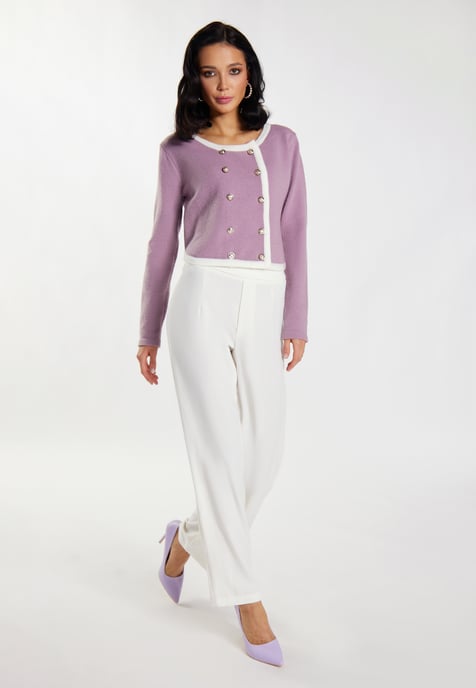Faina Vest Dames Mauve - Image 2